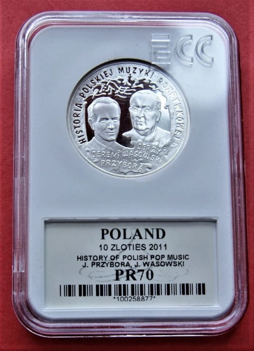 10 zł Starsi Panowie 2011 PR70