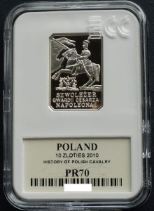 10 zł Szwoleżer Gwardii Cesarza Napoleona I 2010 (1)