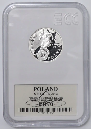 5 zł Warta Poznań 2013 PR70