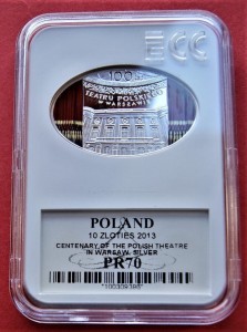 10 zł 100 lat Teatru Polskiego w Warszawie 2013 (1)