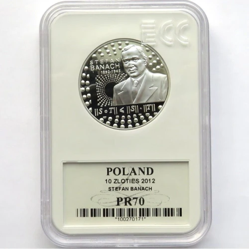 10 zł Stefan Banach 2012 PR70