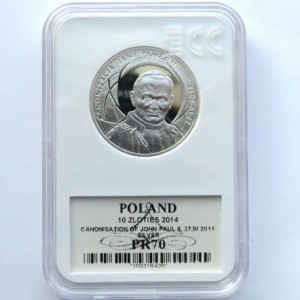 10 zł Kanonizacja Jana Pawła II 2014 (1)