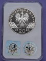20 zł Borsuk (łac. meles meles) 2011 PR70