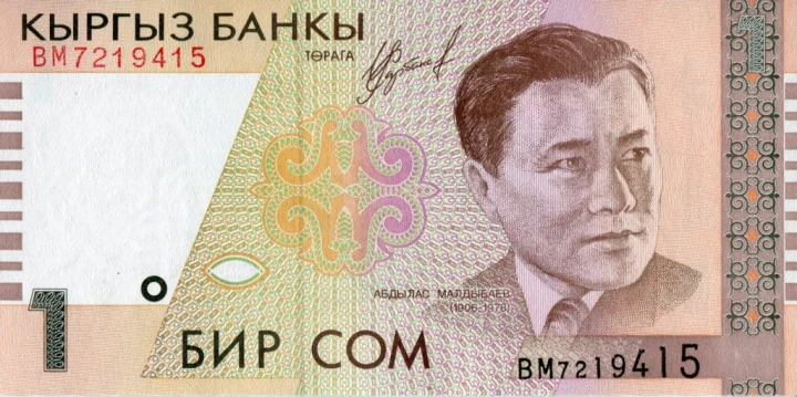 Kirgistan 1 som Instrumenty 1999  P-15