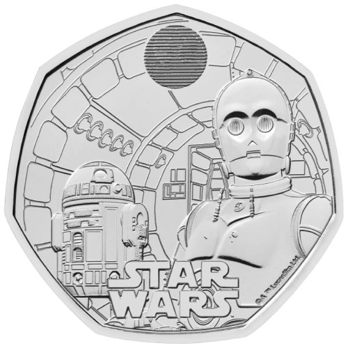 Wielka Brytania 50 pensów STAR WARS: R2-D2 AND C-3PO2023 2023