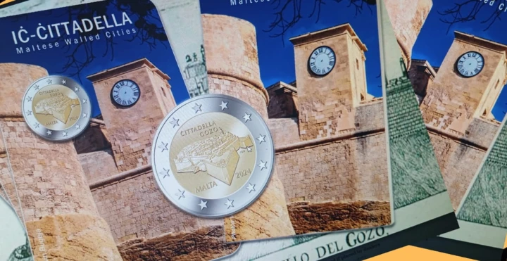 2 euro Malta Cittadella  2024 coincard