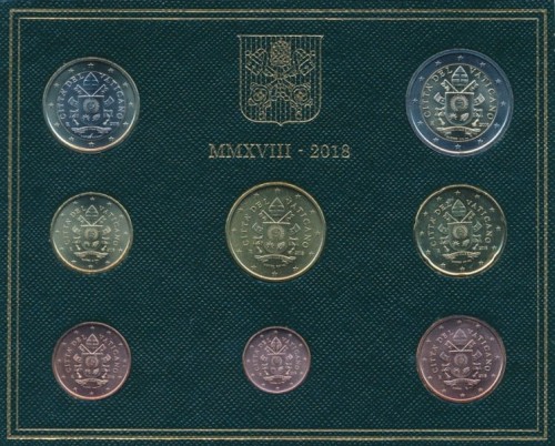 KMS WATYKAN zestaw menniczy x 8 Insygnia 2018