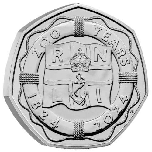 Wielka Brytania 50 pensów Royal National Lifeboat Institutio 2024