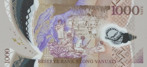 Vanuatu 1000 Vatu Krowy 2020 P-13c