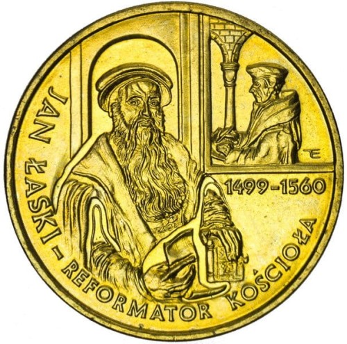 2 zł Jan Łaski 1999
