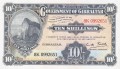 1934 replika banknotu
Wyemitowany jako legalny środek płatniczy w Gibraltarze
o wartości 50 pensów w roku 2018