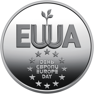 UKRAINA 5 UAH Dzień Europy 2024