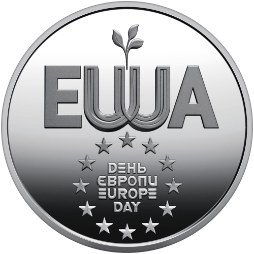 UKRAINA 5 UAH Dzień Europy 2024