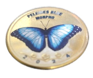 La Palma 5 dukatos Motyl Peleides 2024