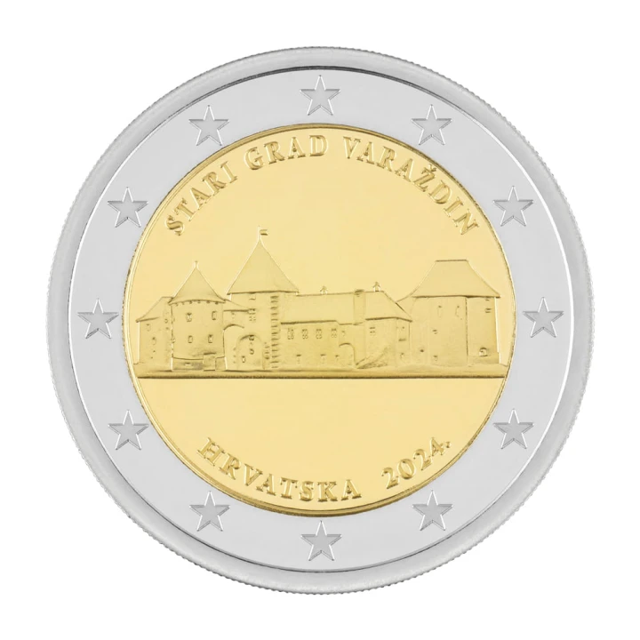 2 euro Chorwacja Stare miasto Varażdin 2024
