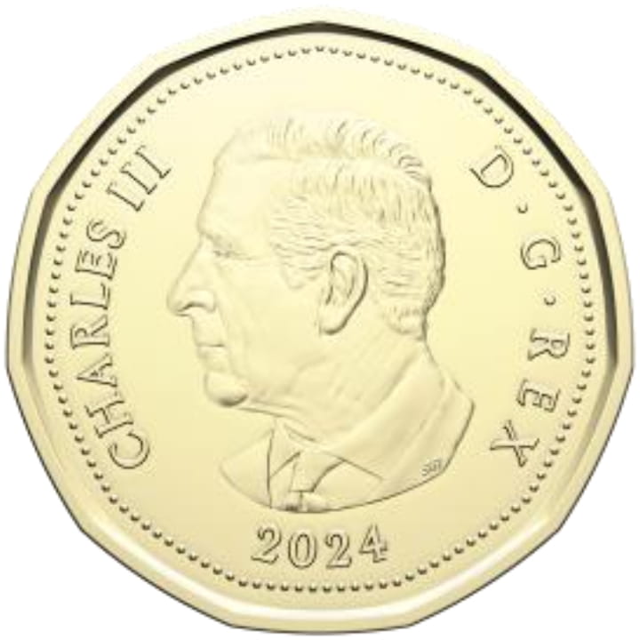Kanada 1 $ 2024