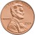 USA 1 cent A. Lincoln E Pluribus Unum 2024