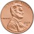 USA 1 cent A. Lincoln E Pluribus Unum 2024
