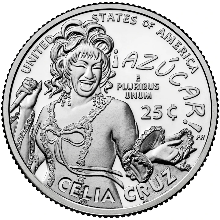 USA 25 c American Women Celia Cruz 2024 nr14