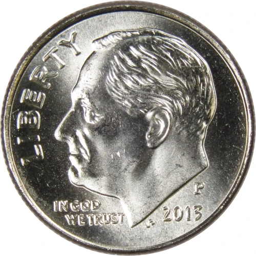 USA 10 c Roosevelt dime 2013 P