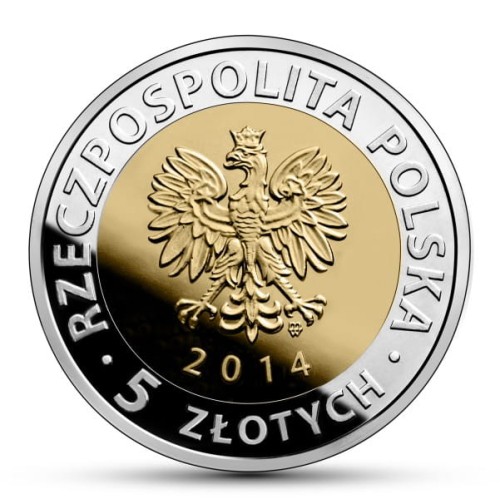 5 zł 25 lat wolności 2014 nr1