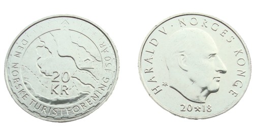 Norwegia 20 koron Turystyka 2018