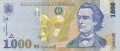 Rumunia 1000 leu M. Eminescu 1998 P-106