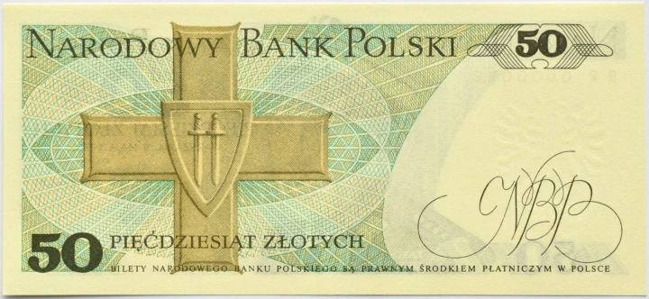 PRL 50 zł Karol Świerczewski 1975 P-142a.2 BR