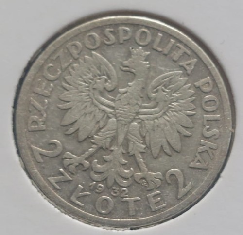 2 złoty Polonia 1932