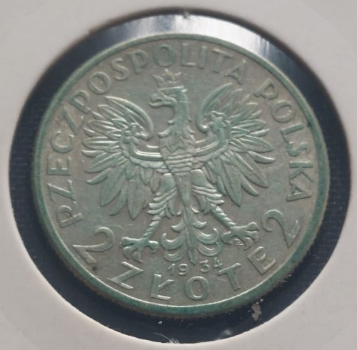 2 złoty Polonia 1934