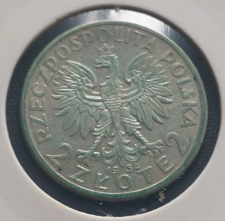 2 złoty Polonia 1934
