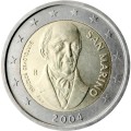 2 euro San Marino Bartolomeo Borghesi 2004 koperta