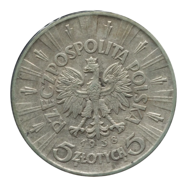 5 złotych Józef Piłsudski 1938