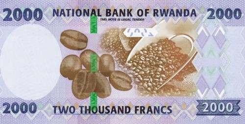 Rwanda 2000 franków Kawa 2024 P-44