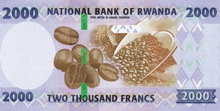 Rwanda 2000 franków Kawa 2024 P-44
