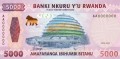 Rwanda 5000 franków Goryl 2024 P-45