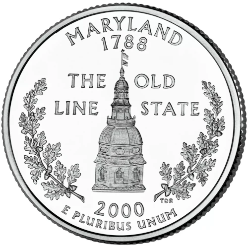 USA 25 c Maryland 2000