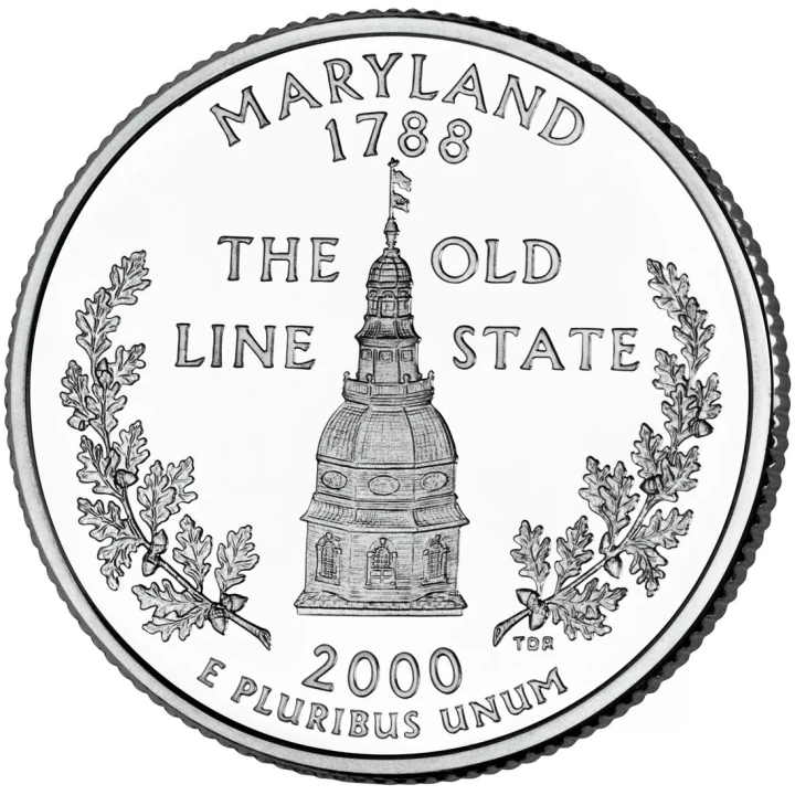 USA 25 c Maryland 2000