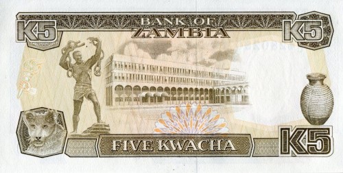 Zambia 5 ZK Orzeł 1989 P-30