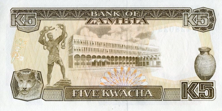 Zambia 5 ZK Orzeł 1989 P-30