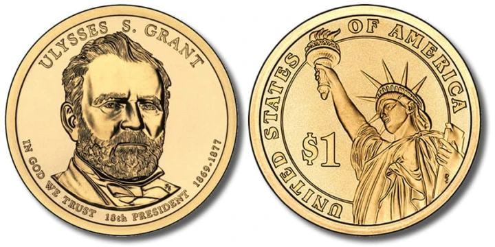 USA 1 $ Ulysses s. Grant 2011 nr 18