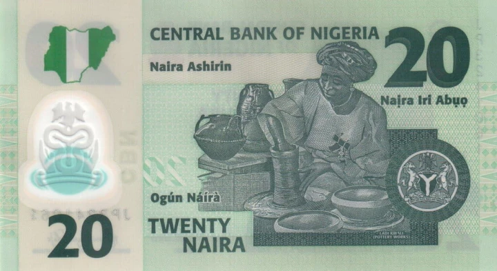 Nigeria 20 naira Garncarstwo 2024 P-34s.2