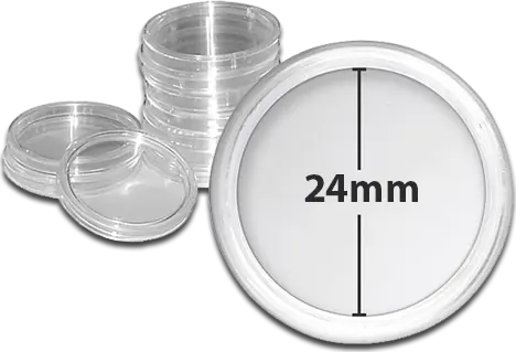 Kapsel 24 mm idealny na 5 złotówki