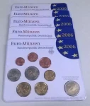 Euro set Niemcy x45 2006 ADFGJ oficjalne unc