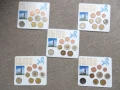 Euro set Niemcy x45 2008 ADFGJ oficjalne unc