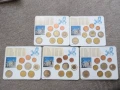 Euro set Niemcy x45 2009 ADFGJ oficjalne unc
