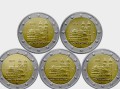 2 euro x 5 Niemcy Saksonia-Anhalt 2021 ADFGJ