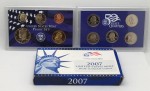 USA Proof set 5 x 25c Stany 2007 "S" (1)