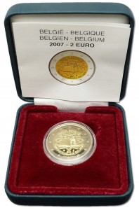 2 € Belgia Traktaty Rzymskie 2007 (1)