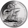 Kanada 25 c Pierwsze francuskie osadnictwo 1604- 2004